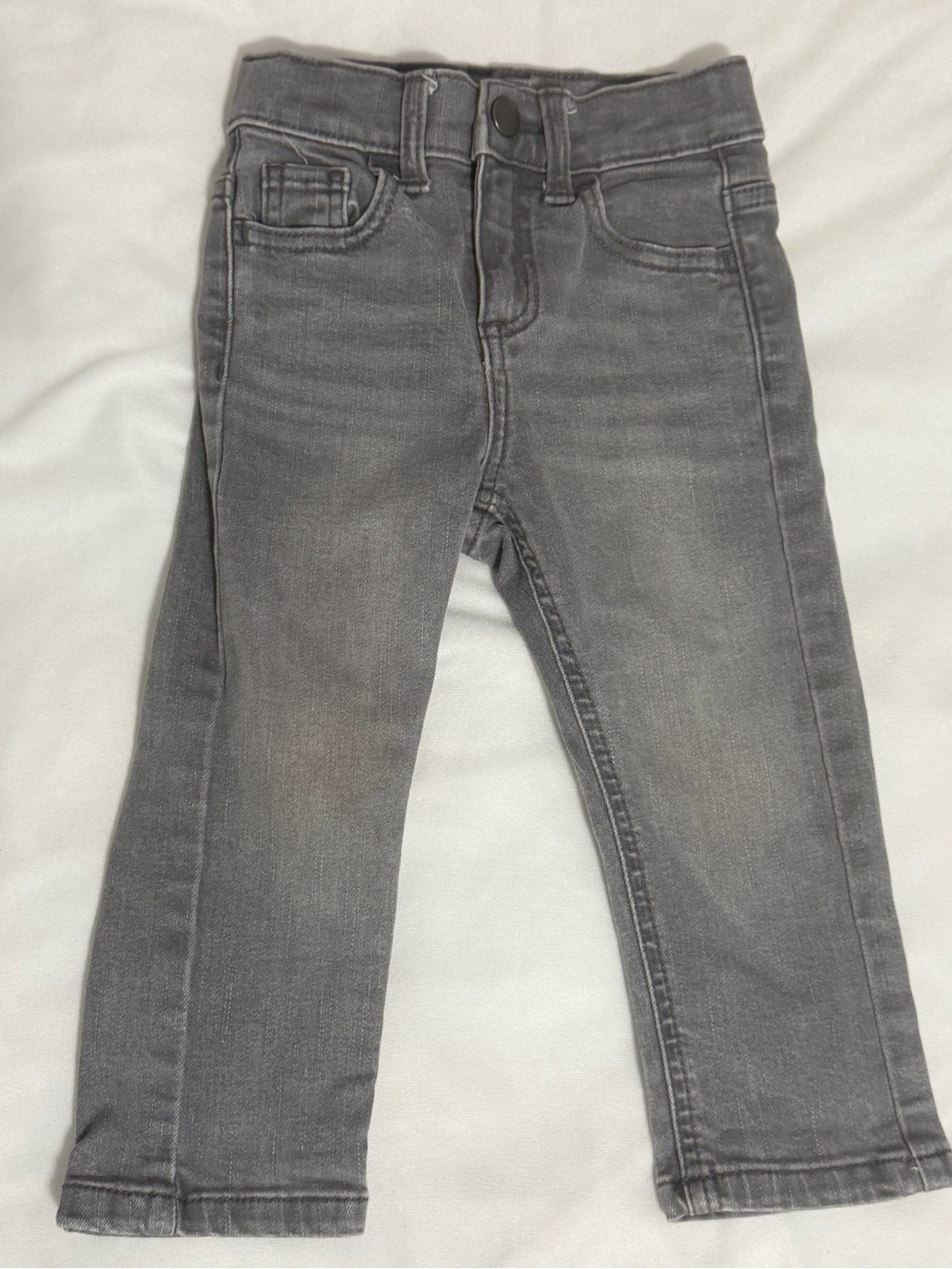 wonder nation Gray Kids Stretch Denim Jeans